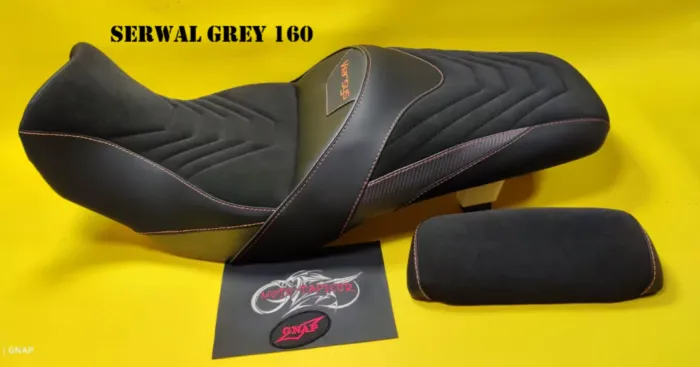 Kanapa motocyklowa Serwal Grey 160